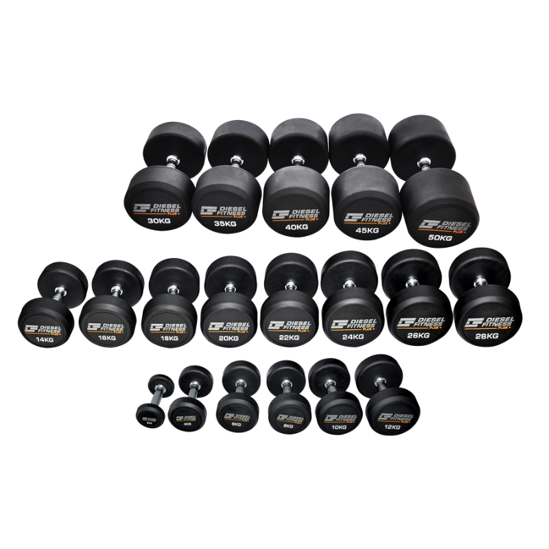 Resim DIESEL FITNESS PLUS DOĞAL KAUÇUK  DUMBELL 4KG      - Diesel 
